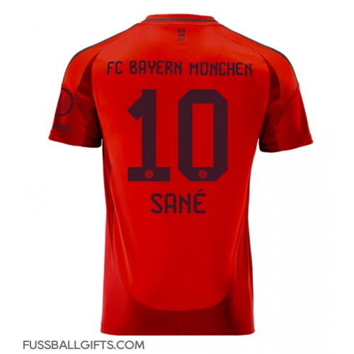 Bayern Munich Leroy Sane #10 Fußballbekleidung Heimtrikot 2024-25 Kurzarm